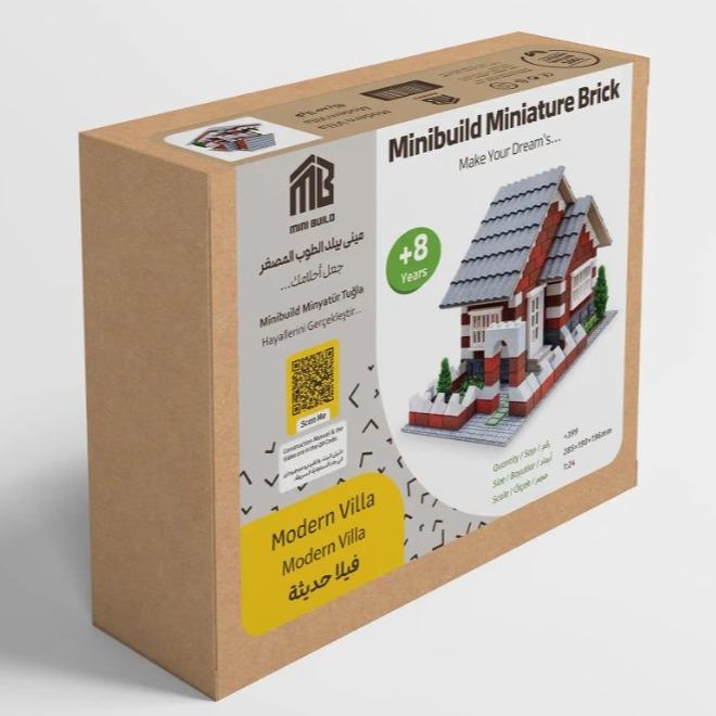 ساختنی ویلا مدرن مینیاتوری MINI BUILD Modern villa